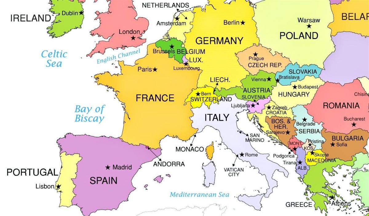 Vatikan zemlja na karti